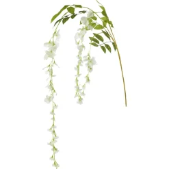 Decostar™ Artificial Wistaria Flower 43" White