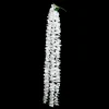 Decostar™ Artificial Wisteria Flower Stem White