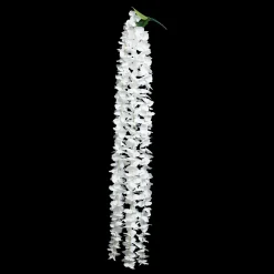 Decostar™ Artificial Wisteria Flower Stem White