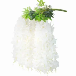 Decostar™ Artificial Wisteria Branch 43½" - White
