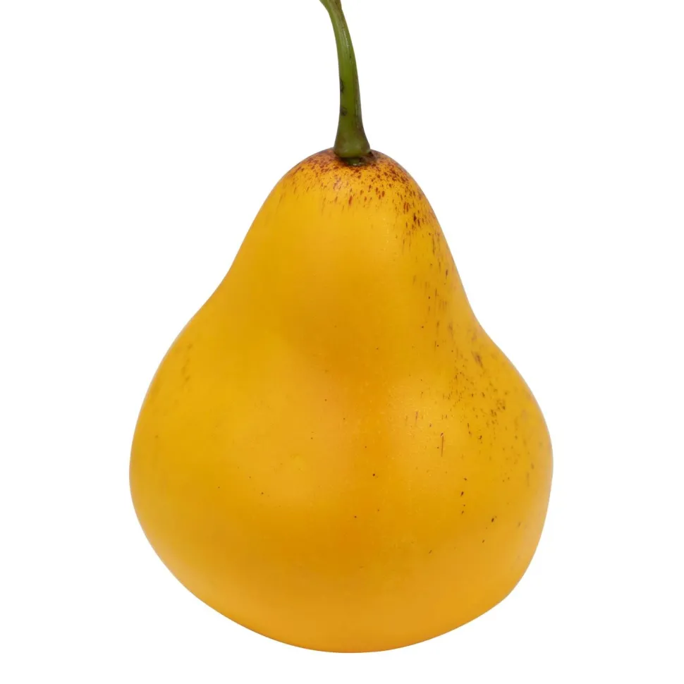 Decostar™ Artificial Yellow Pear 3½"