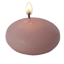 Decostar™ Brite Wick Unscented Floating Candles 2" - box of 72 - Blush
