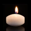 Decostar™ Brite Wick Unscented Floating Candles 2" - box of 72 - Ivory