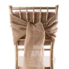 Decostar™ Burlap Chair Sash