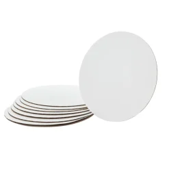 Decostar™ Cake Board 12" - 6 Pieces - White
