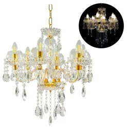 Decostar™ Ceiling Chandelier Light - Gold