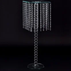 Decostar™ Chandelier Real Glass Crystal Cake Stands Cascading 31"