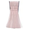 DecoStar™ 15" Chiavari Chair Accent 5 Piece Sheer Weave - Soft Pink/Blush