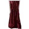 DecoStar™ 15" Chiavari Chair Accent 5 Piece Taffeta Weave - Burgundy