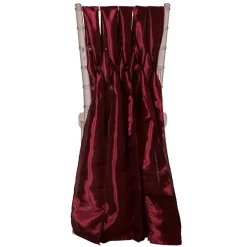 DecoStar™ 15" Chiavari Chair Accent 5 Piece Taffeta Weave - Burgundy