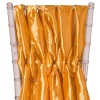 DecoStar™ 15" Chiavari Chair Accent 5 Piece Taffeta Weave - Copper