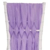 DecoStar™ 15" Chiavari Chair Accent 5 Piece Sheer Weave - Lilac