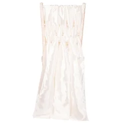 DecoStar™ 15" Chiavari Chair Accent 5 Piece Taffeta Weave - Ivory
