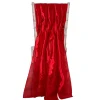 DecoStar™ 15" Chiavari Chair Accent 5 Piece Taffeta Weave - Red