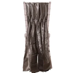 DecoStar™ 15" Chiavari Chair Accent 5 Piece Taffeta Weave - Charcoal