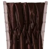 DecoStar™ 15" Chiavari Chair Accent 5 Piece Taffeta Weave - Dark Brown