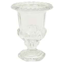 Decostar™ Clear Antique Glass Vase 6"