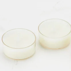 Decostar™ Clear Cup Tealight Candles - 600 Pieces - 1½" - White