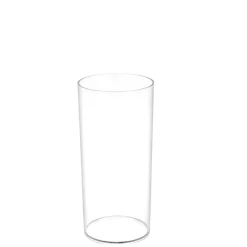 Decostar™ Clear Plastic Cylinder Container 12" - 24pcs