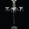 Decostar™ Crystal 4 arm Flower Bowl Candelabra 35"