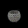 Decostar™ Crystal Ball Votive Candle Holder 5" - Silver