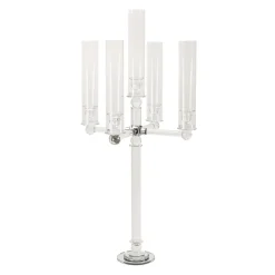 Decostar™ Crystal Five Arm Clear Candelabra 35½"