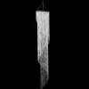Decostar™ Crystal Iridescent Diamond Cut Bead, Spiral Chandelier 72"