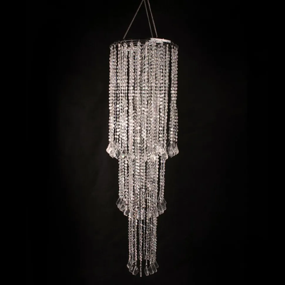 Decostar™ Crystal Iridescent Diamond Cut Bead,Chandelier