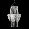 Decostar™ Crystal Iridescent Diamond Cut Bead,Swag Chandelier