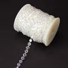 Decostar™ Crystal Iridescent Diamond Cut Beads - Garland Roll - 99ft