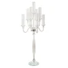 Decostar™ Crystal Nine Arm Clear Candelabra 56"