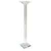 Decostar™ Crystal Pillar Candle Holder With Mirror Base 21¾"