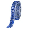 Decostar™ Crystal Rhinestone Adhesive Strips 0.4" - Royal Blue