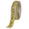Decostar™ Crystal Rhinestone Adhesive Strips 0.4" - Gold