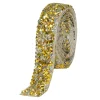 Decostar™ Crystal Rhinestone Adhesive Strips 0.6" - Gold