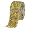 Decostar™ Crystal Rhinestone Adhesive Strips 1.2" - Gold