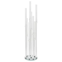 Decostar™ Crystal Round Eight Arm Candle Holder