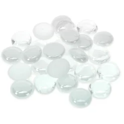 Decostar™ Décor Marbles - 40 Bags - Clear & Clear Frosted