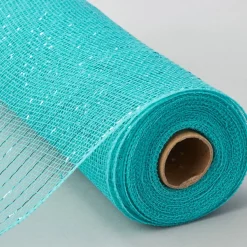 Decostar™ Decorative Lined Poly Mesh Roll - MANY COLOR OPTIONS - 10 Rolls - 10" x 10 YARDS