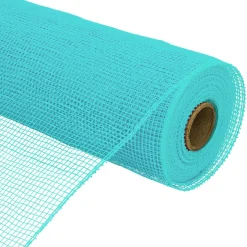 Decostar™ Decorative Plain Poly Mesh Roll 10" - Aqua