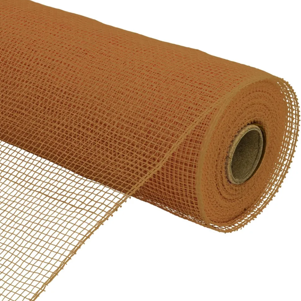 Decostar™ Decorative Plain Poly Mesh Roll 10" - Brown