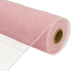 Decostar™ Decorative Plain Poly Mesh Roll 10" - Pink