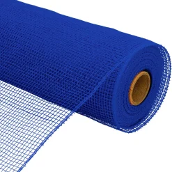 Decostar™ Decorative Plain Poly Mesh Roll 10" - Royal Blue