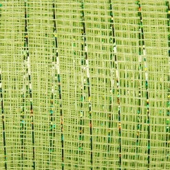 Decostar™ Decorative Poly Mesh Roll w/ Matching Metallic Stripes - MANY COLOR OPTIONS - 10 Rolls - 21