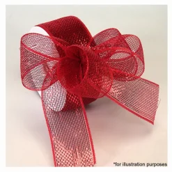 Decostar™ Decorative Poly Mesh Ribbon Roll w/ Full Metallic Foil - 18 Rolls - 2.5