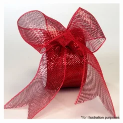 Decostar™ Decorative Poly Mesh Ribbon Roll w/ Full Metallic Foil - 18 Rolls - 2.5