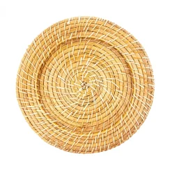 Decostar™ Decorative Rattan Charger Plate - 13" - 8 Pieces