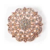 DecoStar™ Diamond Encrusted Antique Brooch - Rose Gold
