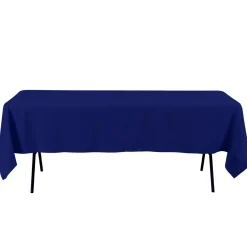 Decostar™ Economy Rectangle Polyester Table Cover 60" x 102" - Royal Blue