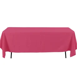 Decostar™ Economy Rectangle Polyester Table Cover 60" x 126" - Magenta